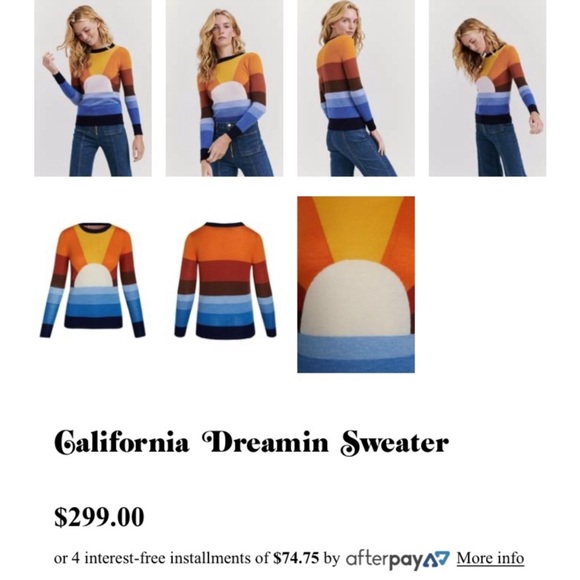 Stoned Immaculate California Dreamin Wool Sweater - Picture 2 of 7